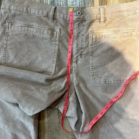 American Eagle Stretch Corduroy Low Rise Baggy Wide Leg Pants - Picture 8 of 12